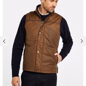 Dubarry Mayfly Wax Vest - Cigar